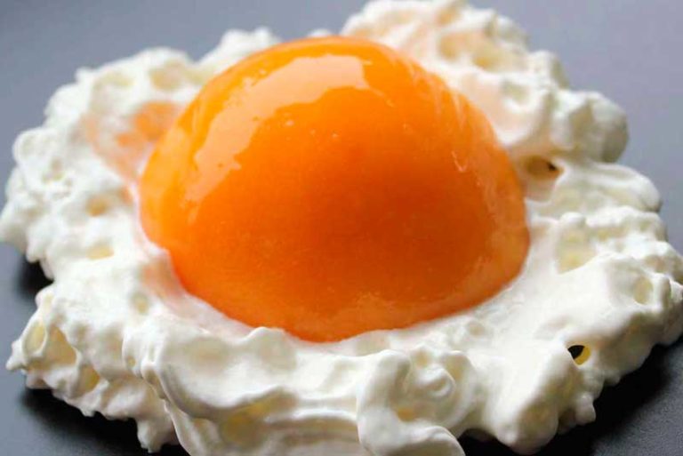 Huevo frito dulce