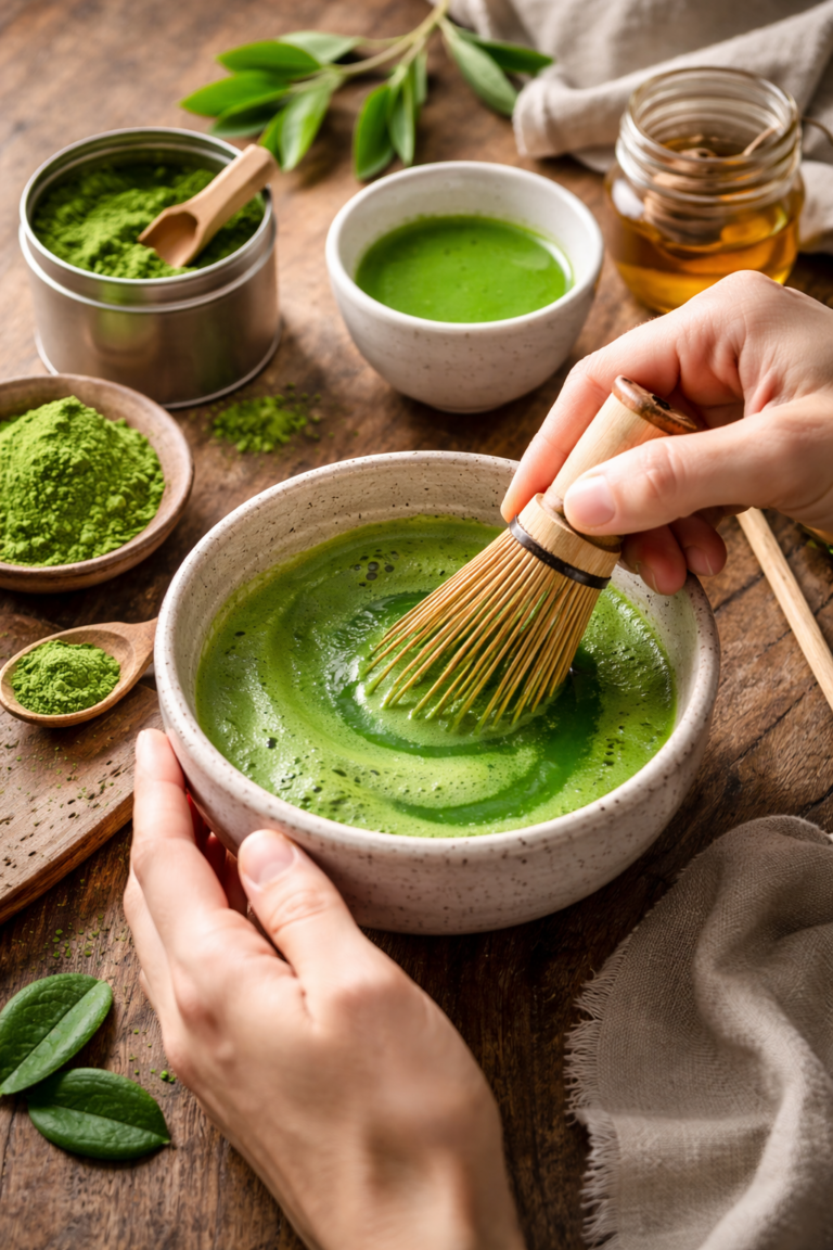 Té matcha: propiedades, beneficios y cómo integrarlo en tu día a día