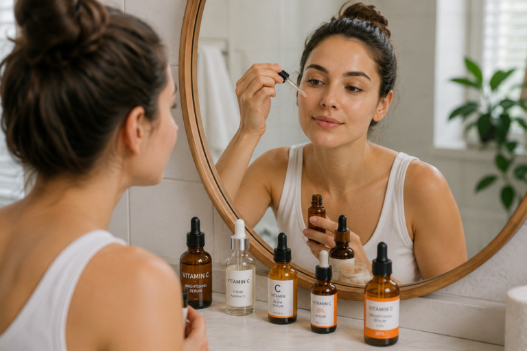 Piel radiante: los beneficios de usar vitamina C diariamente